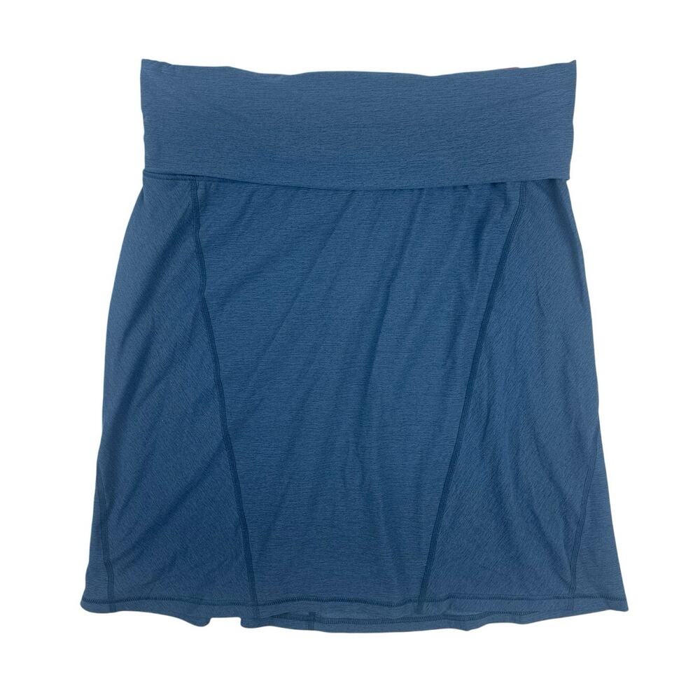 NEW The North Face Women's Blue Relaxed Fit High Waisted Athletic Skirt Size XL